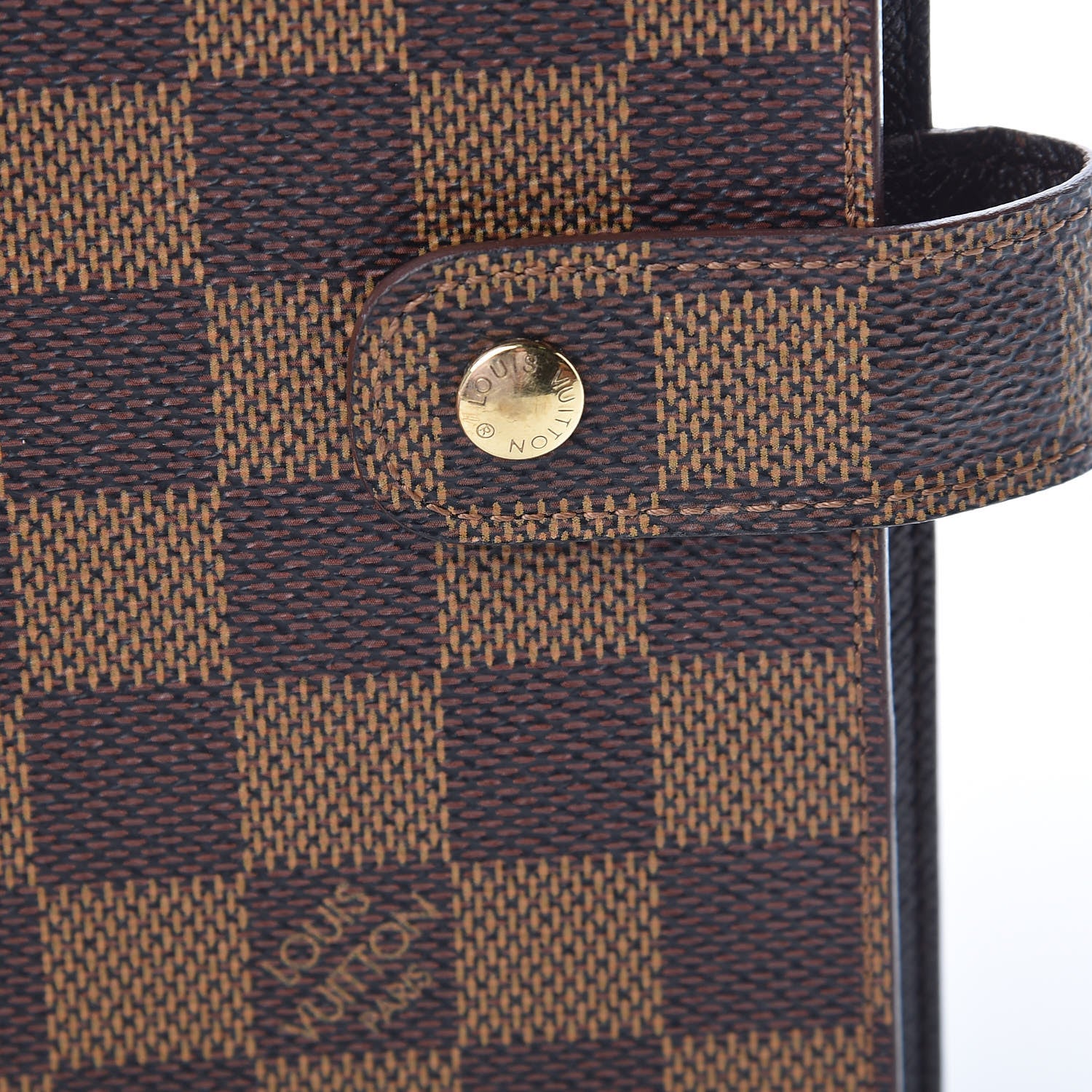 Louis Vuitton Damier Ebene Medium Ring Agenda Cover 8 of 8