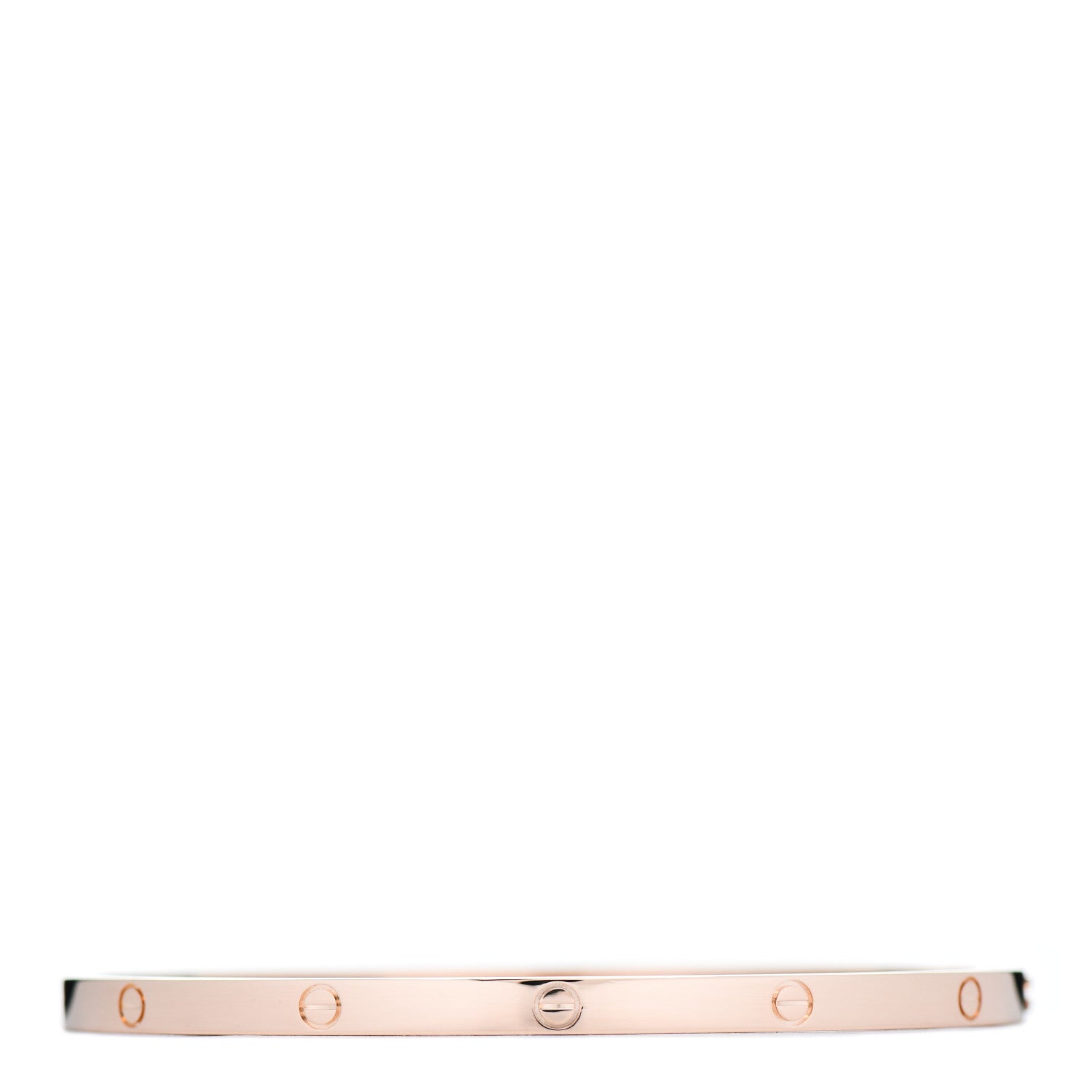 Cartier 18K Pink Gold Small LOVE Bracelet 18 3 of 4