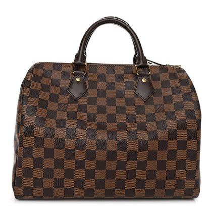 Louis Vuitton Damier Ebene Speedy 30 1 of 10