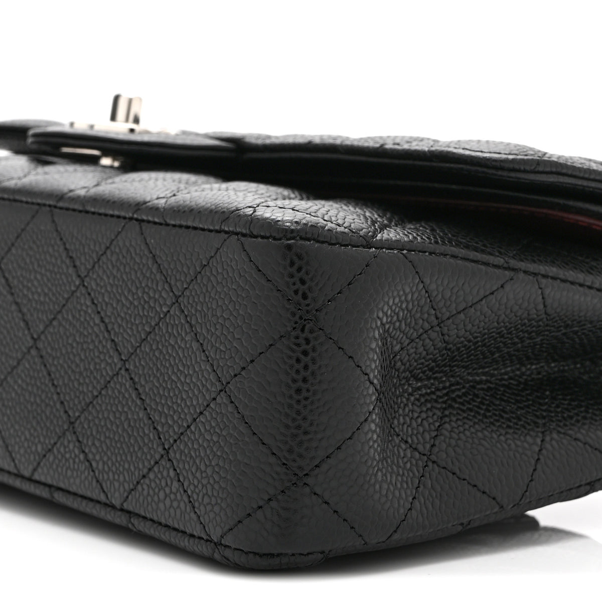 Chanel Caviar Quilted Medium Double Flap Black 10 of 10