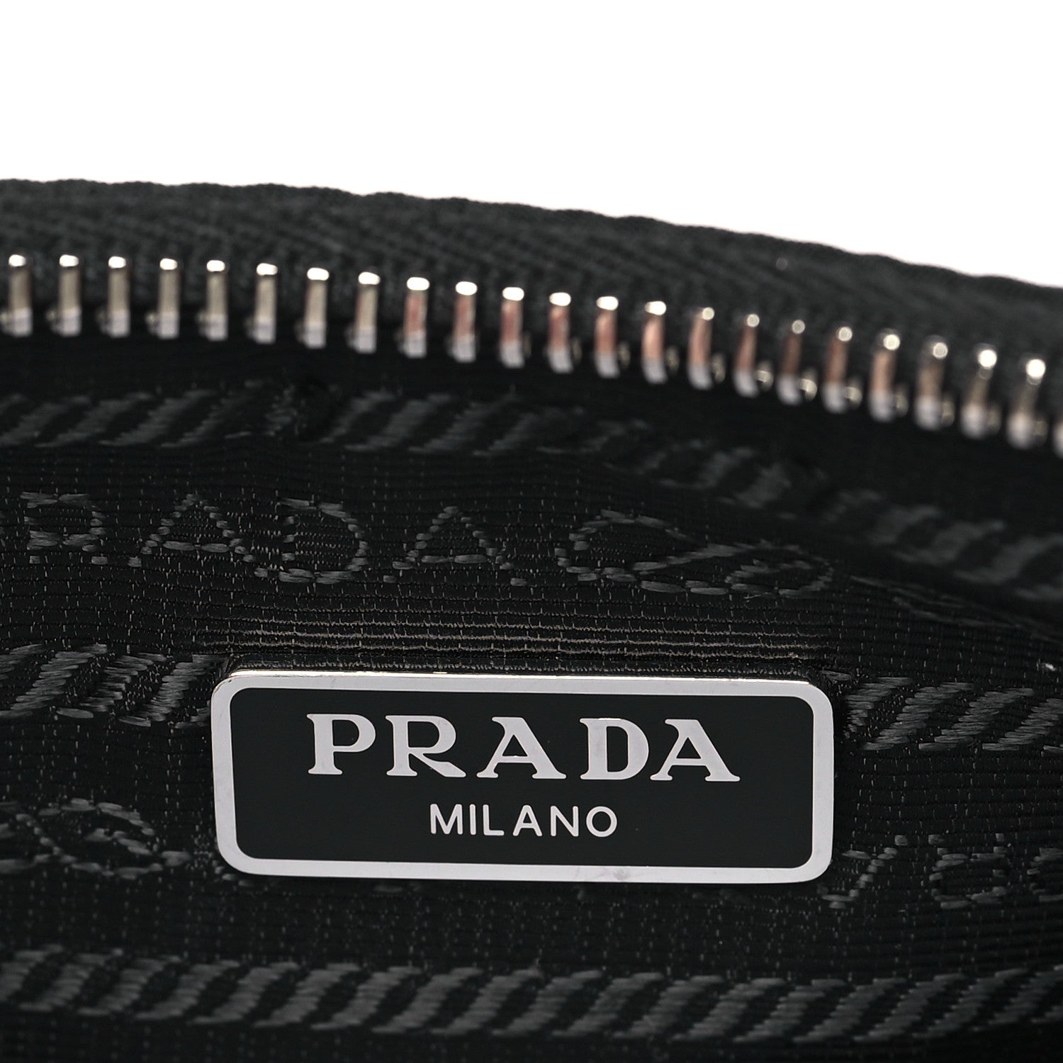 Prada Tessuto Nylon Saffiano Mini Re-Edition 2005 Bag Black 6 of 8