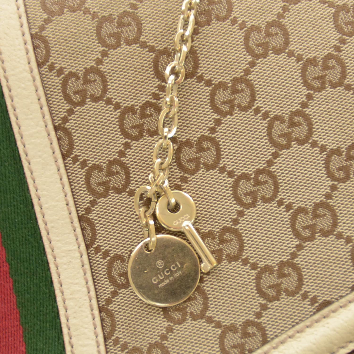 Gucci Monogram Large Treasure Flap 10 of 11