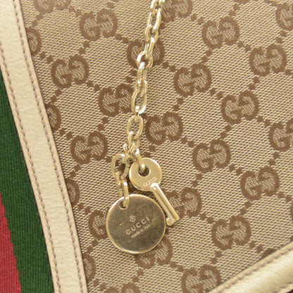 Gucci Monogram Large Treasure Flap 10 of 11