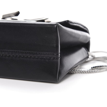 3.1 Phillip Lim 3.1 Calfskin Alix Soft Flap Clutch Black 10 of 11