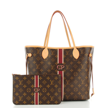Louis Vuitton Monogram My LV Heritage Neverfull MM Bordeaux Ivory 4 of 8
