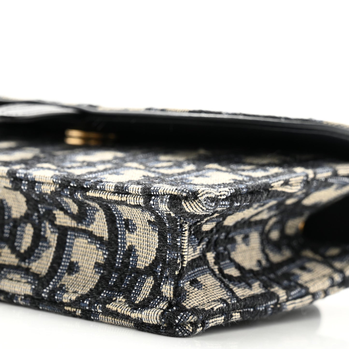 Oblique Saddle Belt Bag Blue