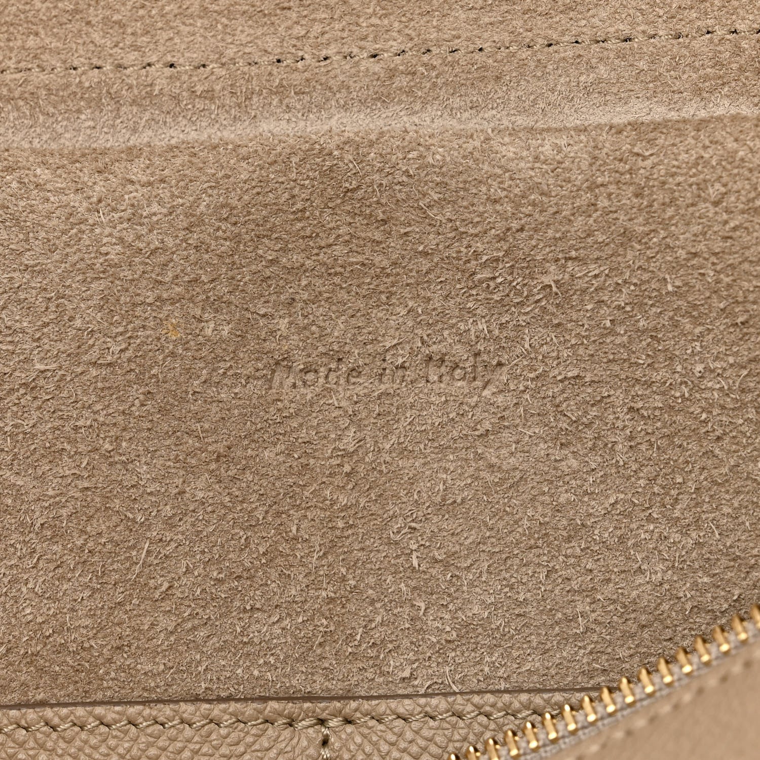 Celine Grained Calfskin Mini Belt Bag Light Taupe 7 of 11