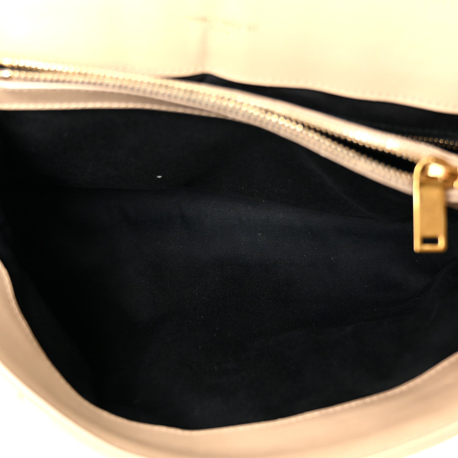 Saint Laurent Calfskin Y Quilted Monogram Medium Loulou Chain Satchel Dark Beige 5 of 14