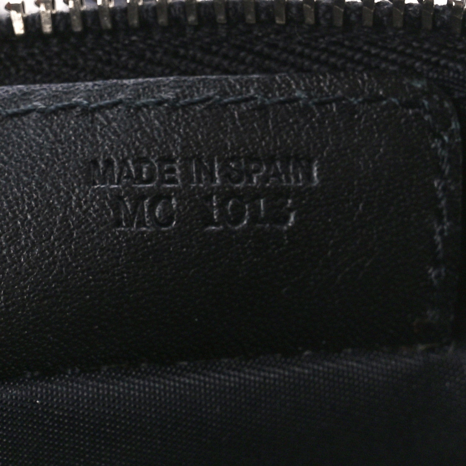 Christian Dior Monogram Mini Saddle Pochette Black 7 of 10