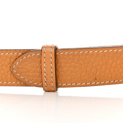 Hermes Taurillon Clemence Jypsiere 28 Moutarde 17 of 24
