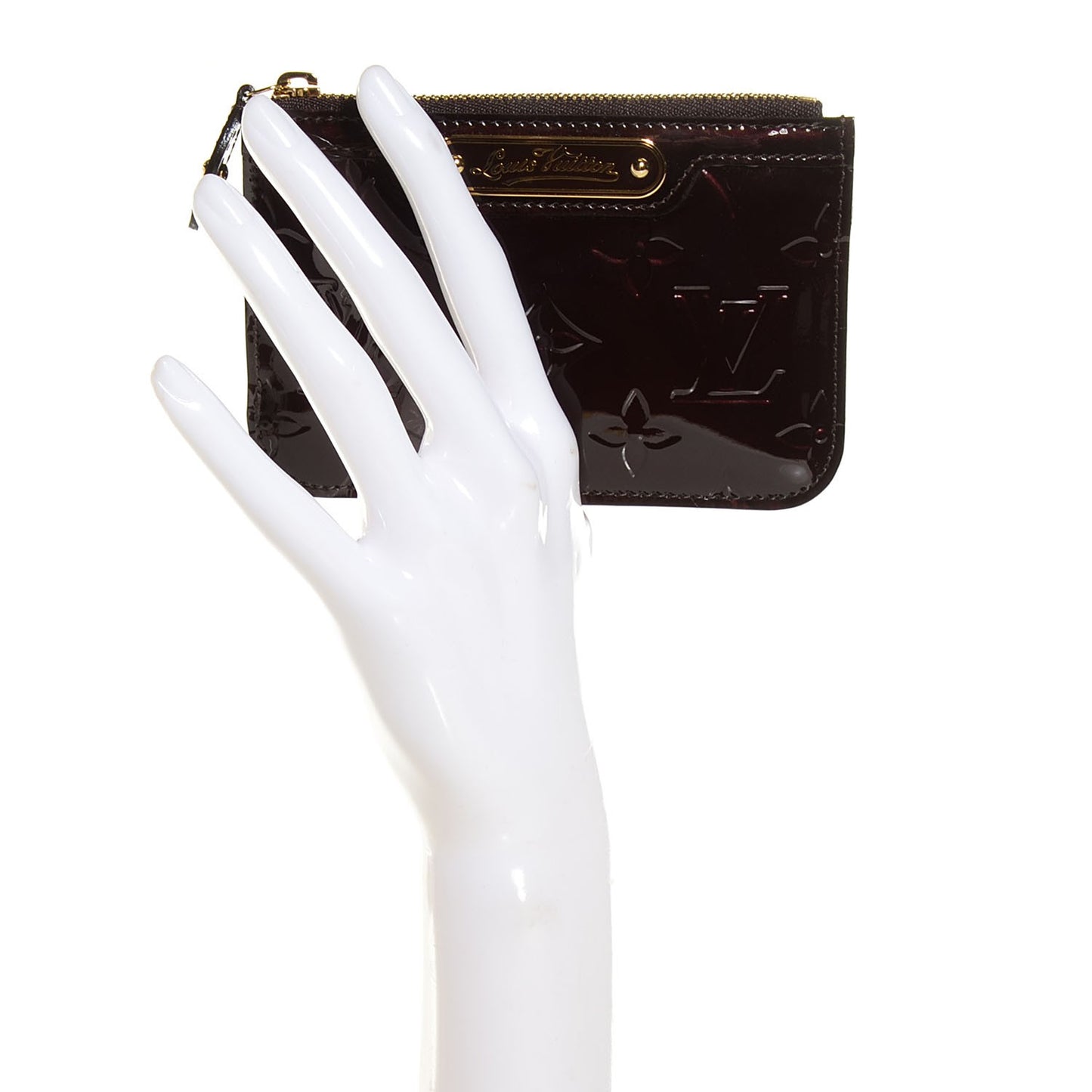Vernis Key Pouch Amarante