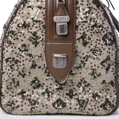Louis Vuitton Sequin Monogram Sunshine Express Speedy Kaki 13 of 18