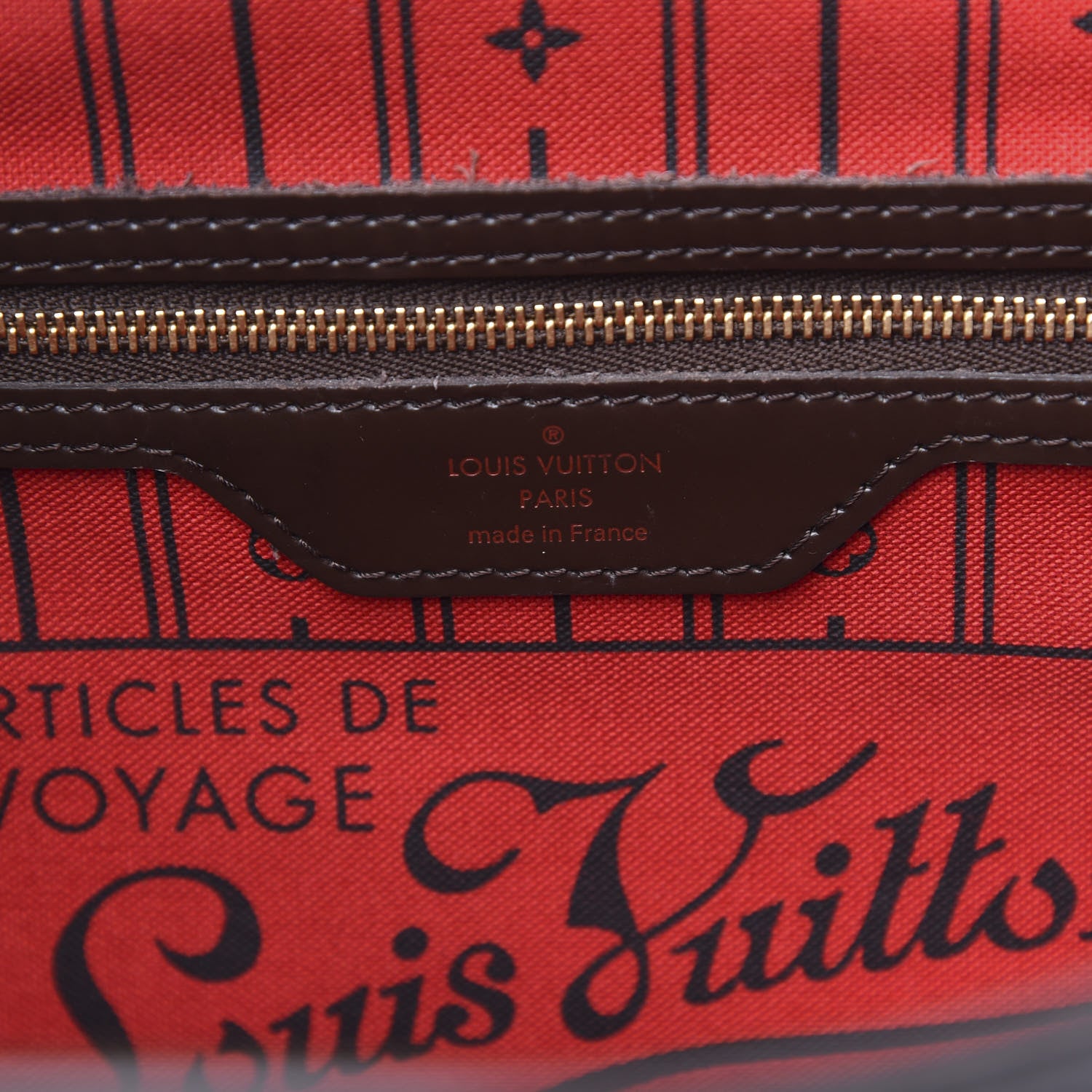 Louis Vuitton Damier Ebene Neverfull PM 6 of 15