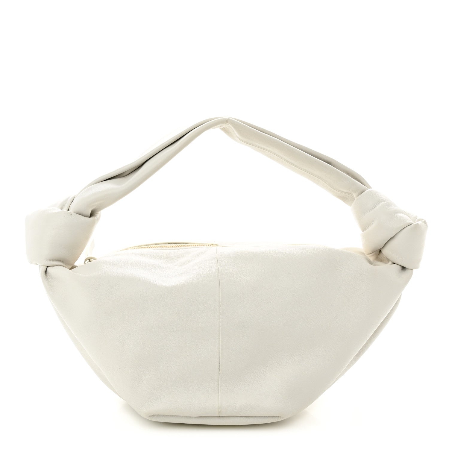 Bottega Veneta Calfskin Mini Double Knot Bag White 1 of 10