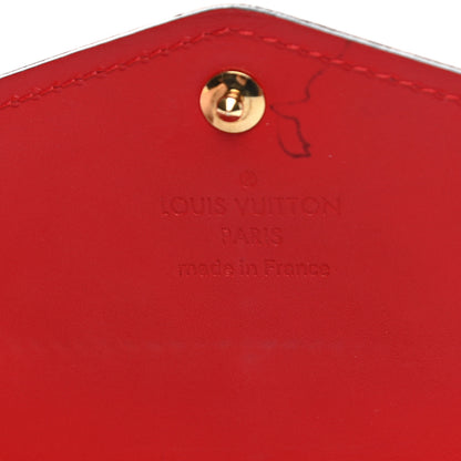 Louis Vuitton Vernis Sarah Wallet NM Cherry 7 of 10