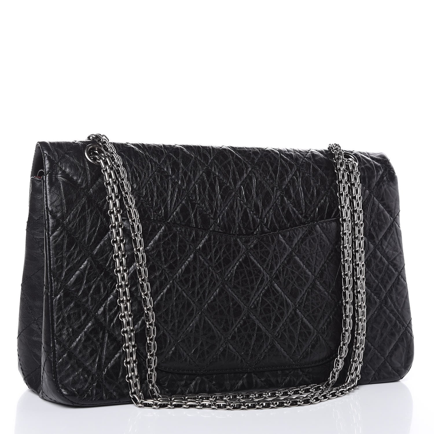 Chanel Aged Calfskin Quilted 2.55 Reissue 227 Flap Black 3 of 12