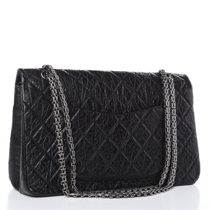 Chanel Aged Calfskin Quilted 2.55 Reissue 227 Flap Black 3 of 12