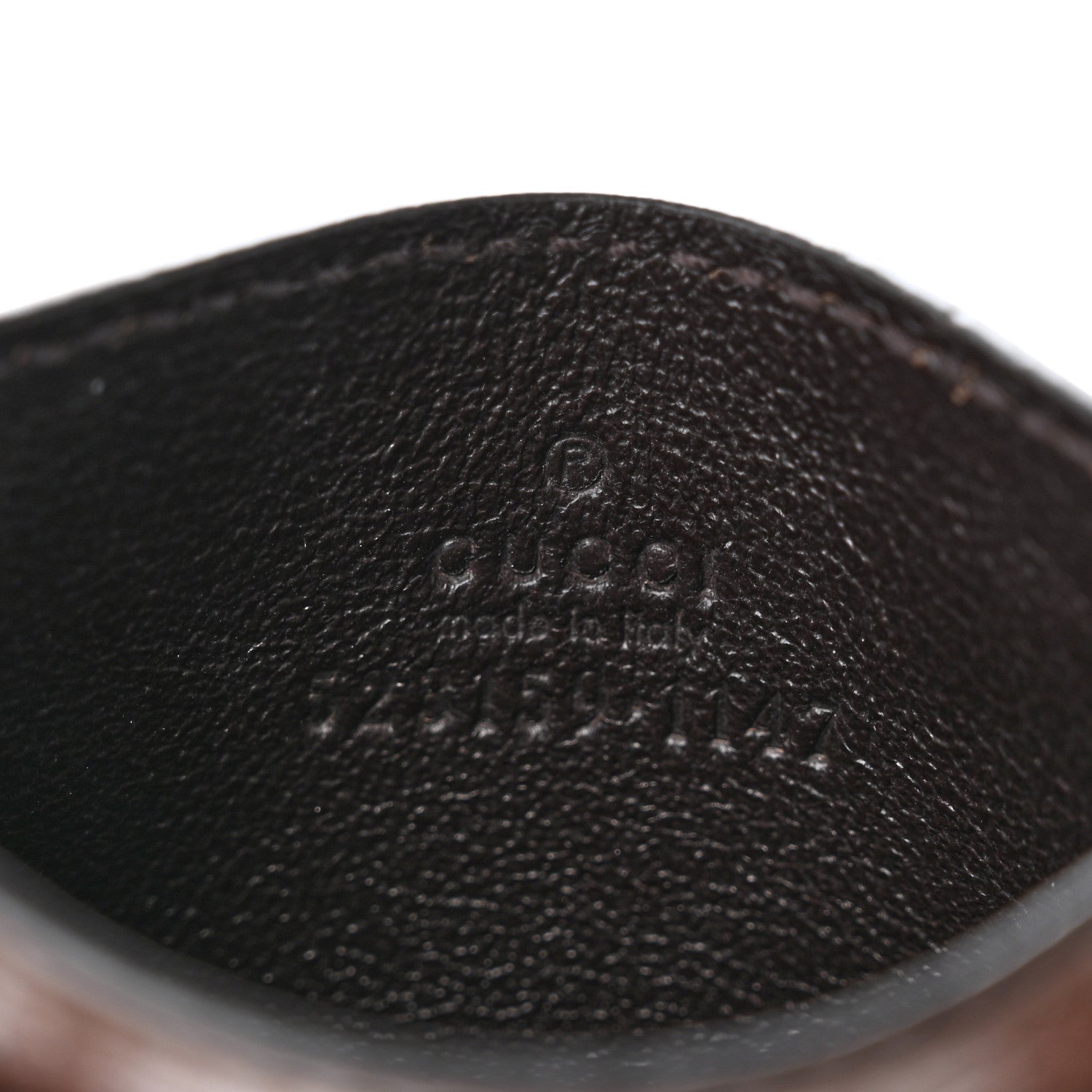 Gucci GG Supreme Monogram Ophidia Card Holder Brown 6 of 6