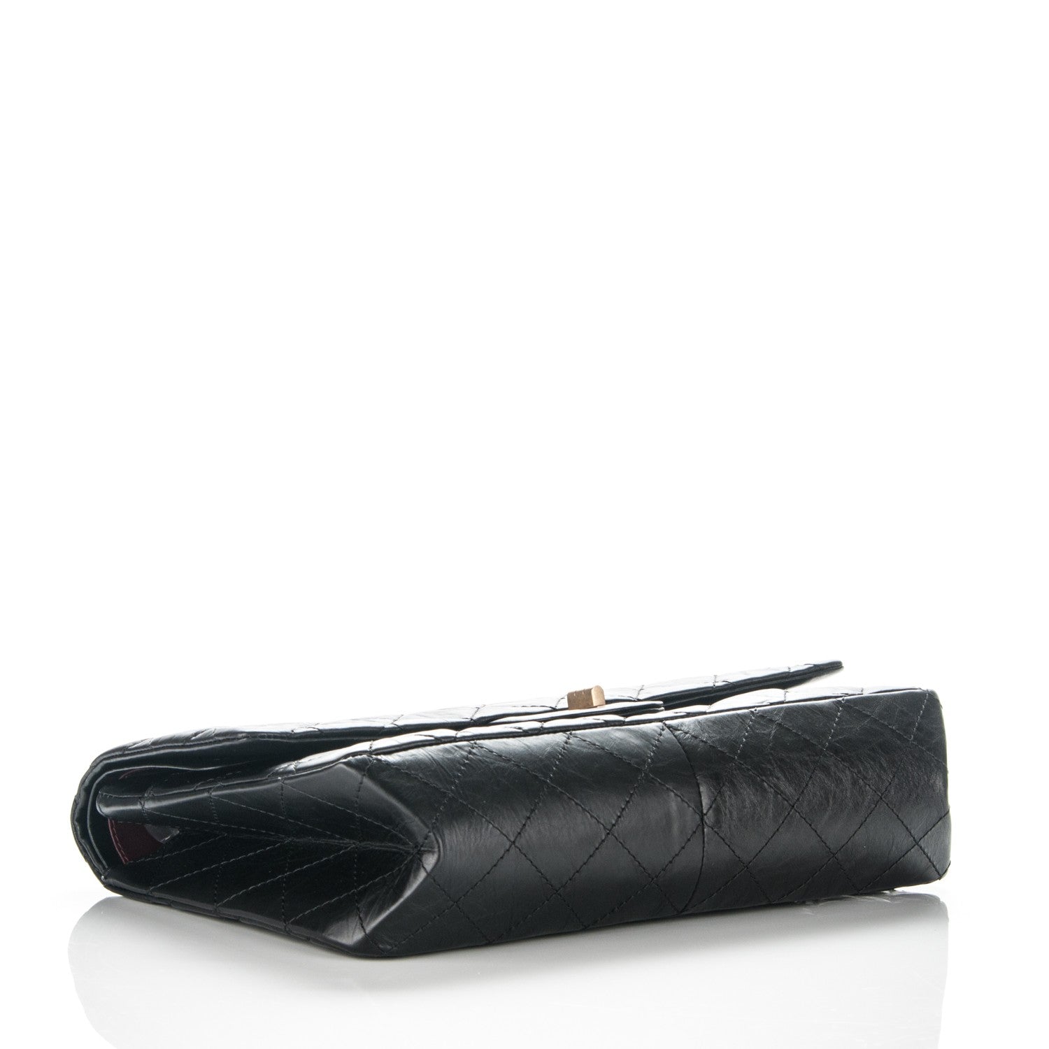 Chanel Aged Calfskin Quilted 2.55 Reissue 227 Flap Black 4 of 7