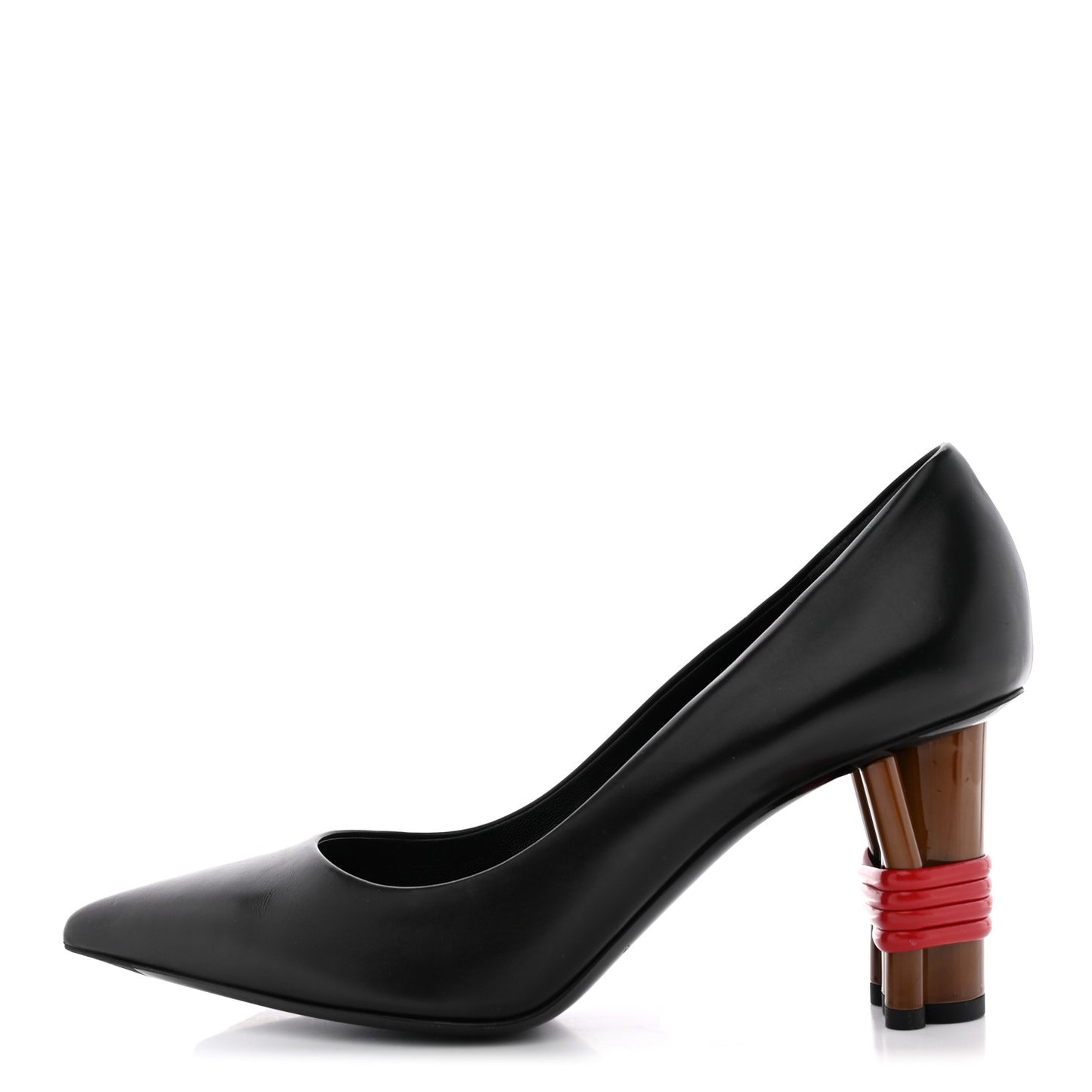 Calfskin Bistrot Pumps 40 Black