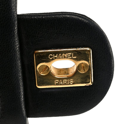 Chanel Lambskin Quilted Mini Square Flap Black 7 of 12