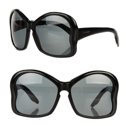 Prada Butterfly Frame Sunglasses SPR 18I Black 1 of 5