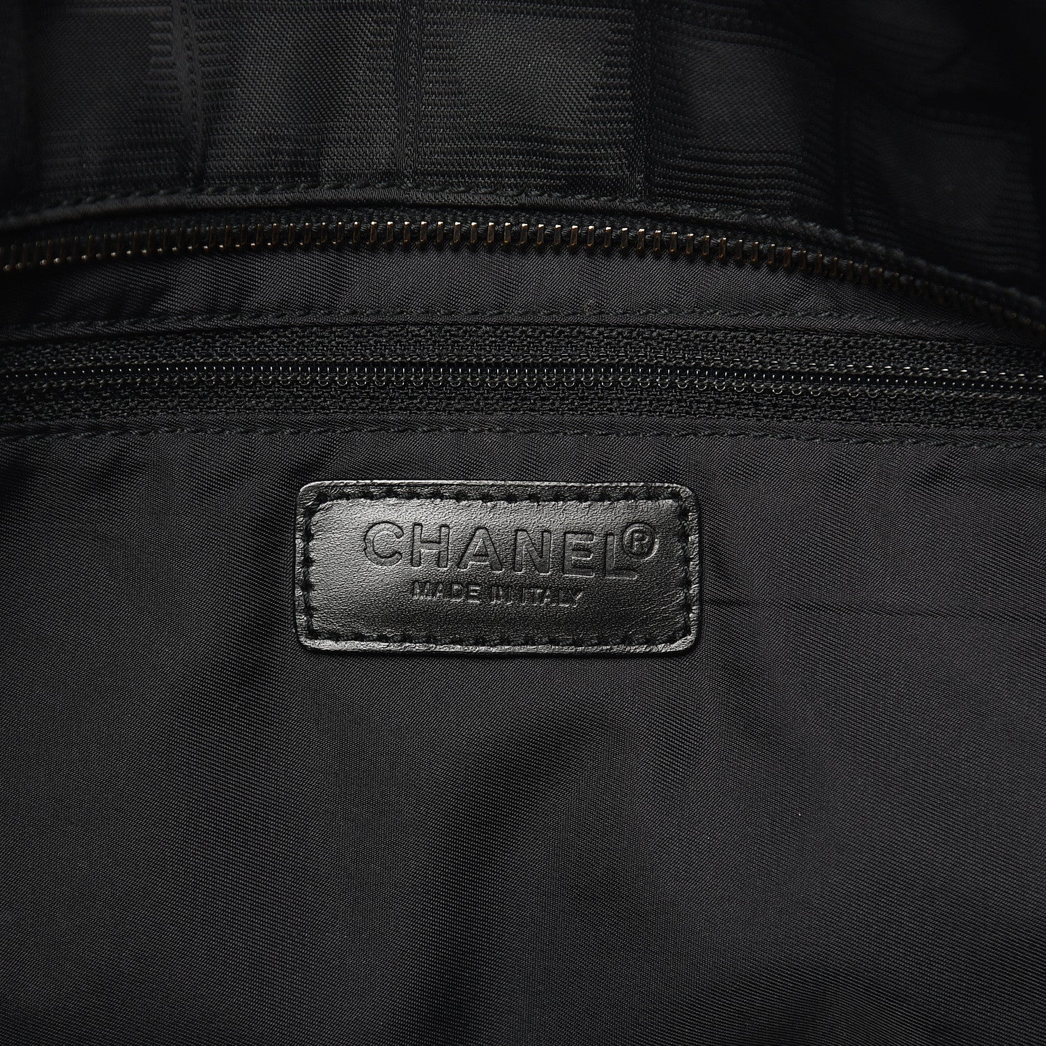 Chanel Nylon Travel Tote Black 6 of 15