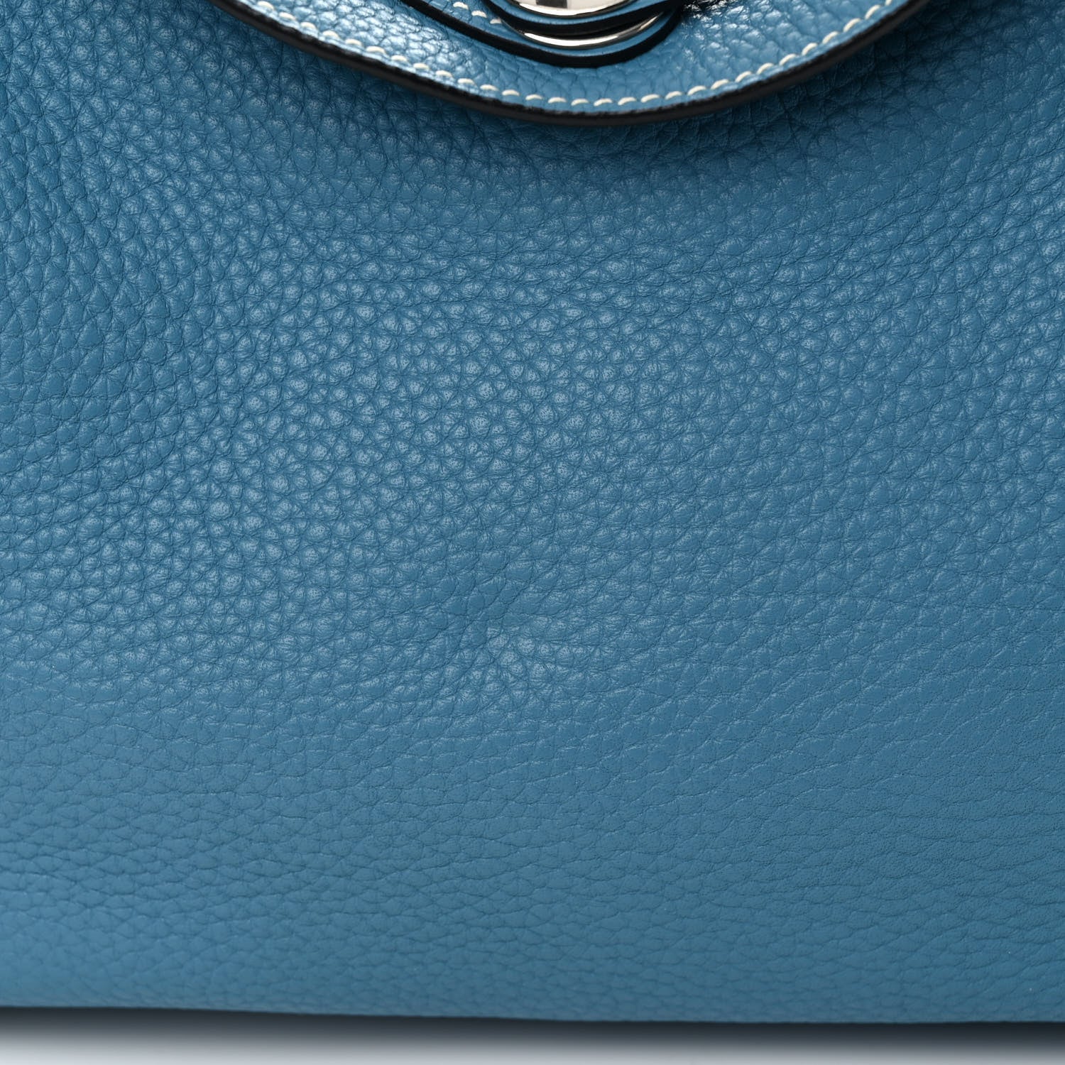 Hermes Taurillon Clemence Lindy 30 Bleu Jean 10 of 11