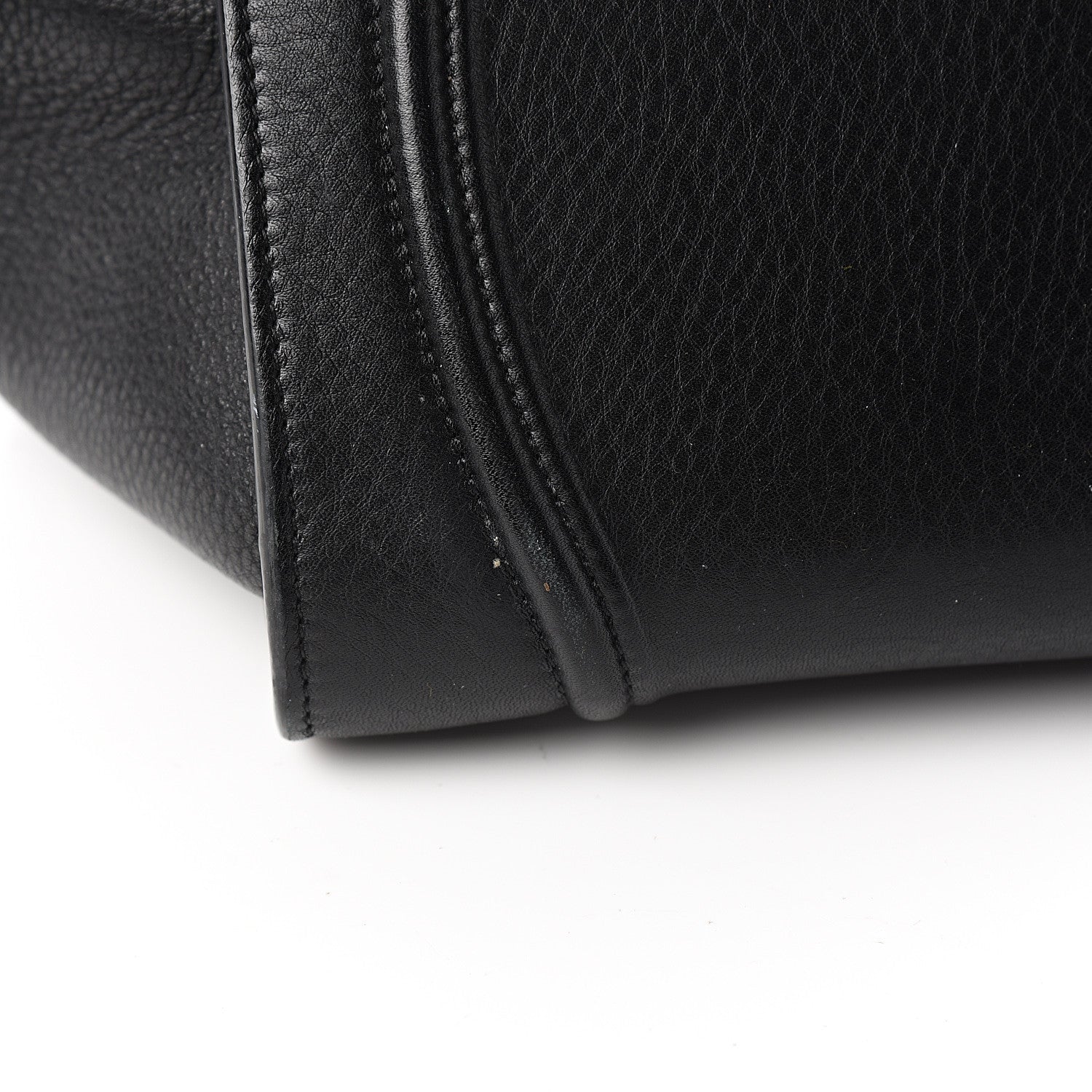 Celine Supple Calfskin Medium Phantom Luggage Black 10 of 11