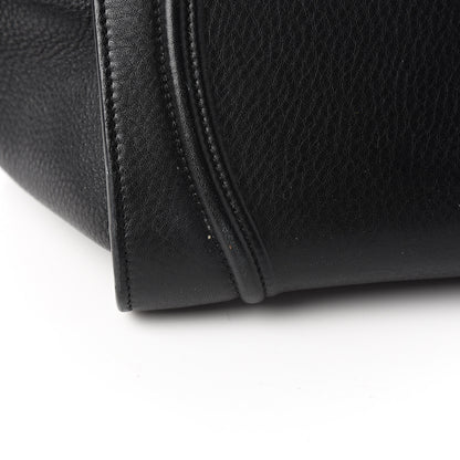 Celine Supple Calfskin Medium Phantom Luggage Black 10 of 11