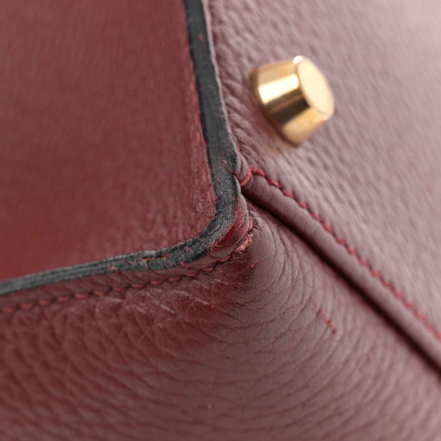 Hermes Ardennes Kelly Sellier 35 Rouge H 15 of 15