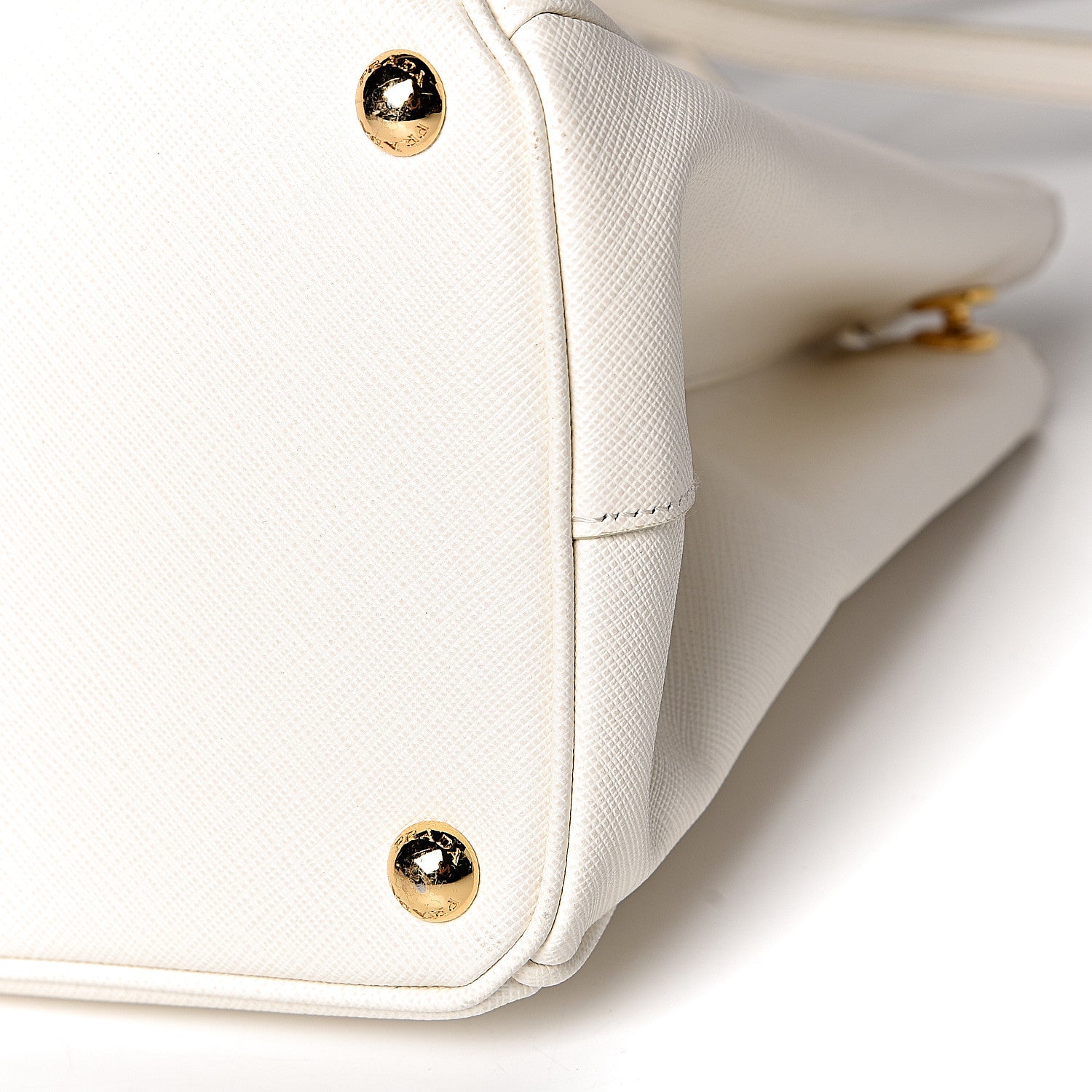 Prada Saffiano Medium Galleria Double Zip Tote Talco 10 of 10
