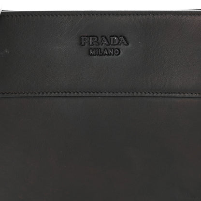 Prada City Calfskin Large Margit Bag Black 8 of 14