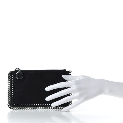Stella McCartney Shaggy Deer Falabella Zip Pouch Black 2 of 6