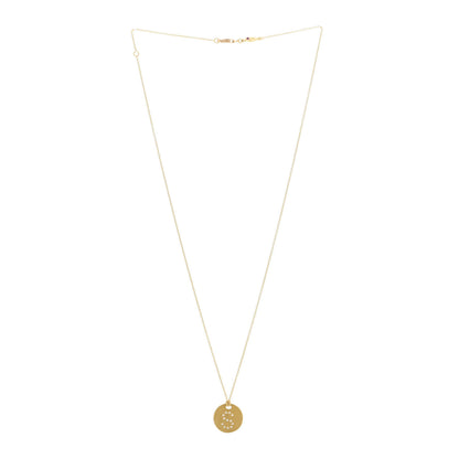 Roberto Coin 18K Yellow Gold Diamond Tiny Treasures Initial S Pendant Necklace 3 of 4