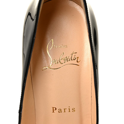Christian Louboutin Patent Pigalle 120 Pumps 37.5 Black 7 of 8