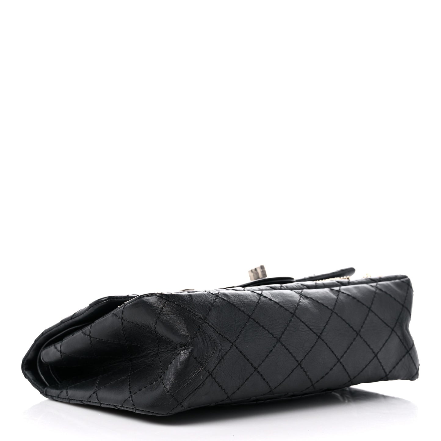 Aged Calfskin Lucky Charms 2.55 Reissue 225 Flap Black