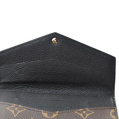 Louis Vuitton Monogram Pallas Compact Wallet Black 8 of 9