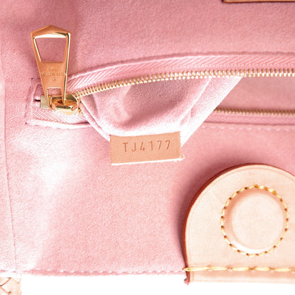 Louis Vuitton Damier Azur Propriano Rose Ballerine 7 of 7