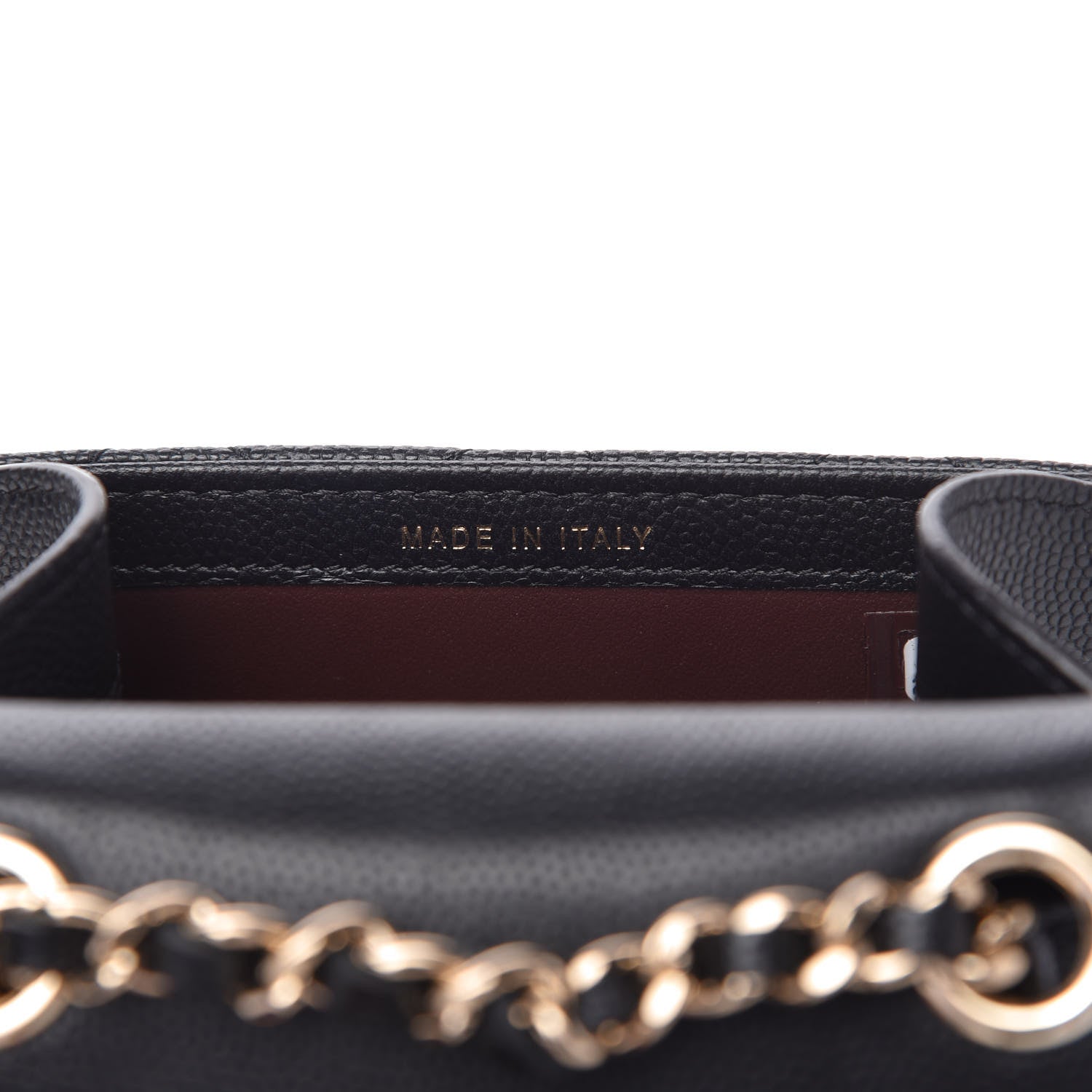 Chanel Caviar Quilted Classic Phone Holder Black 9 of 12