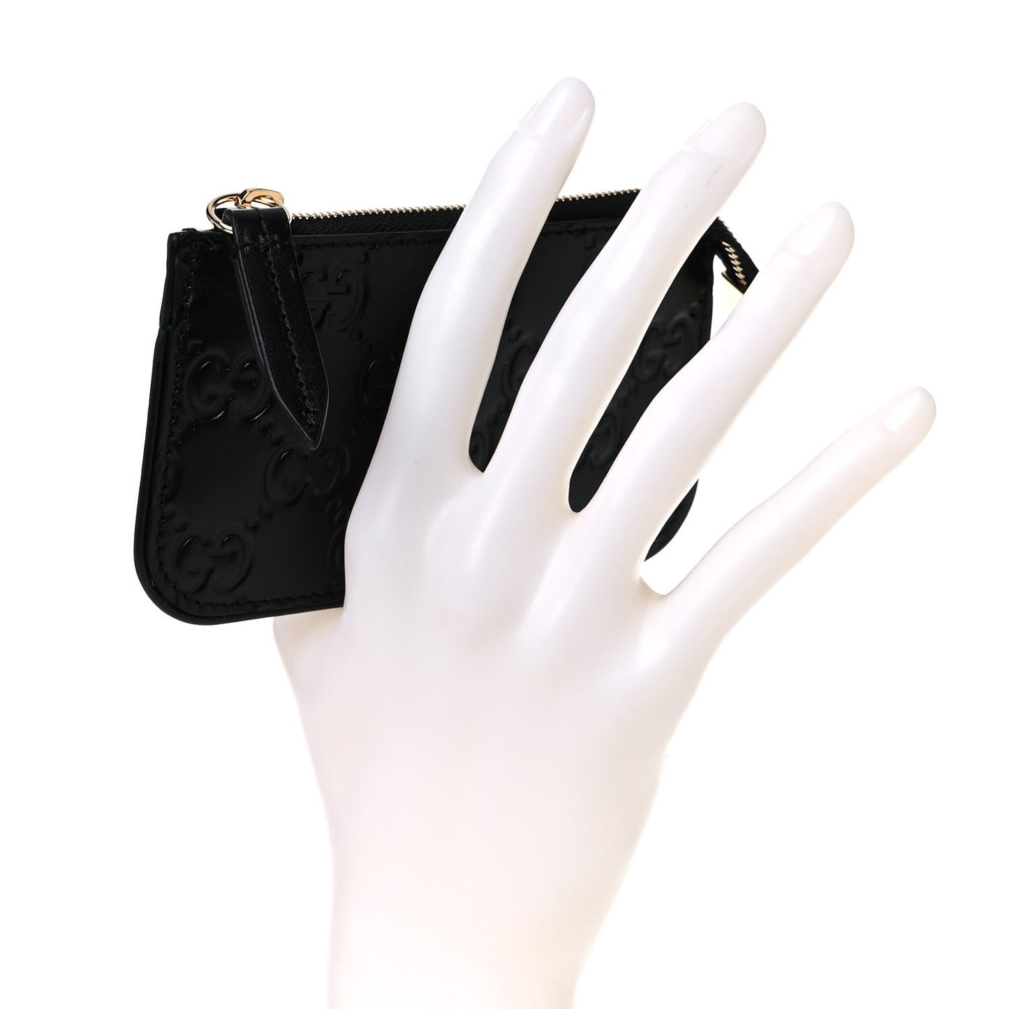 Guccissima Key Case Black