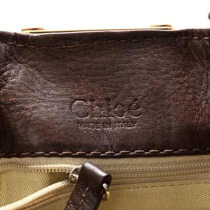 Chloe Calfskin Medium Paddington Satchel Chocolate 6 of 11