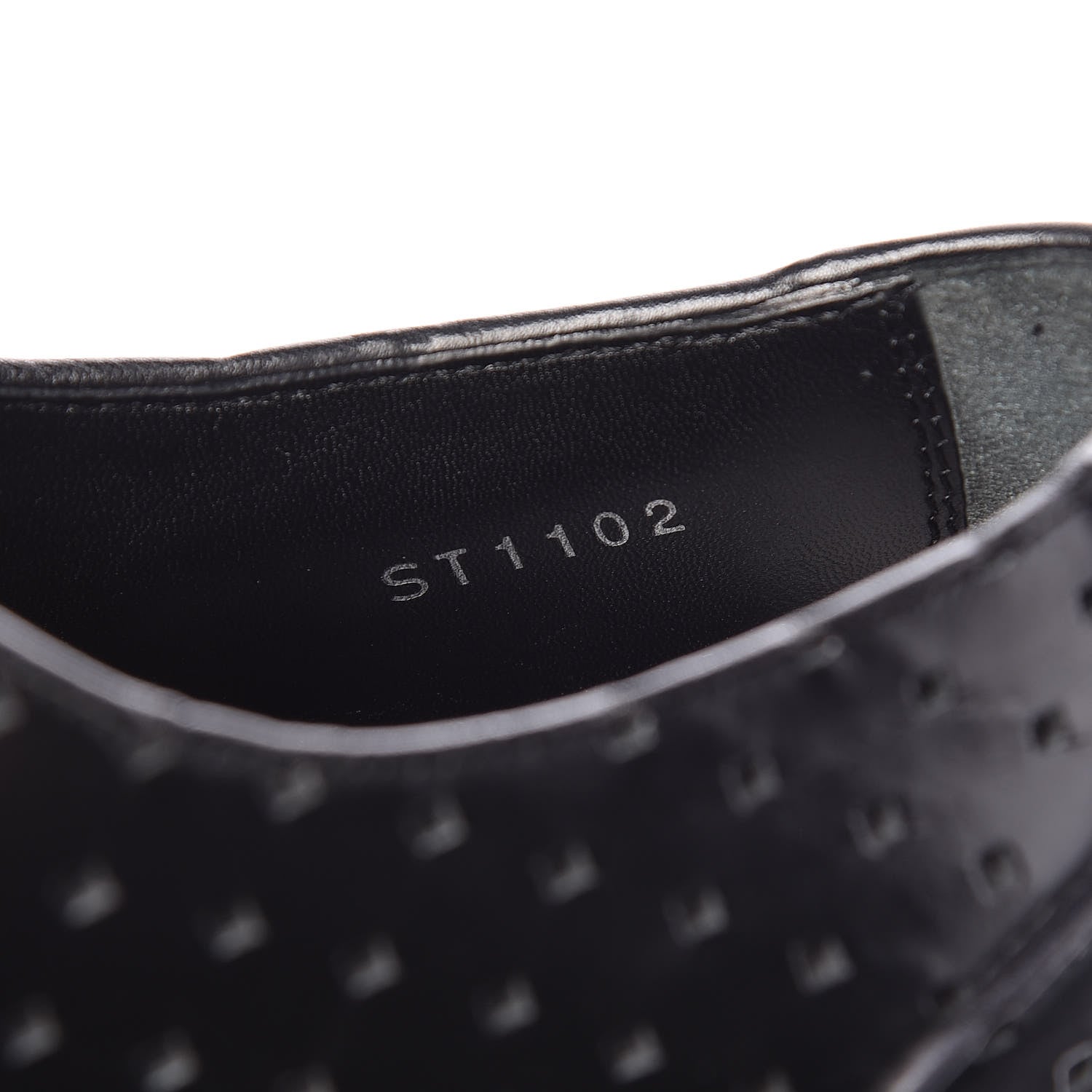 Louis Vuitton Calfskin Mens Mulholland Derby Lace Up Shoes 8 Black 10 of 13