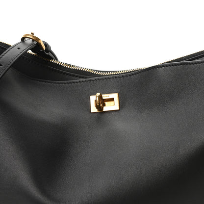 Balenciaga Natural Smooth Calfskin Medium Rodeo Hobo Black 7 of 9