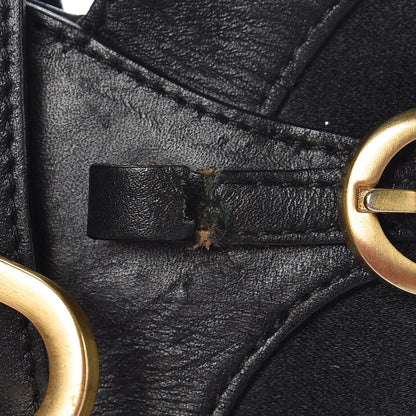 Jimmy Choo Satin Calfskin Mini Tulita Black 7 of 8