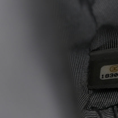 Chanel Deerskin Cerf Executive Shopper Tote Dark Blue 8 of 13