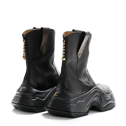Louis Vuitton Monogram LV Archlight 2.0 Platform Ankle Boots 38 Black 5 of 9