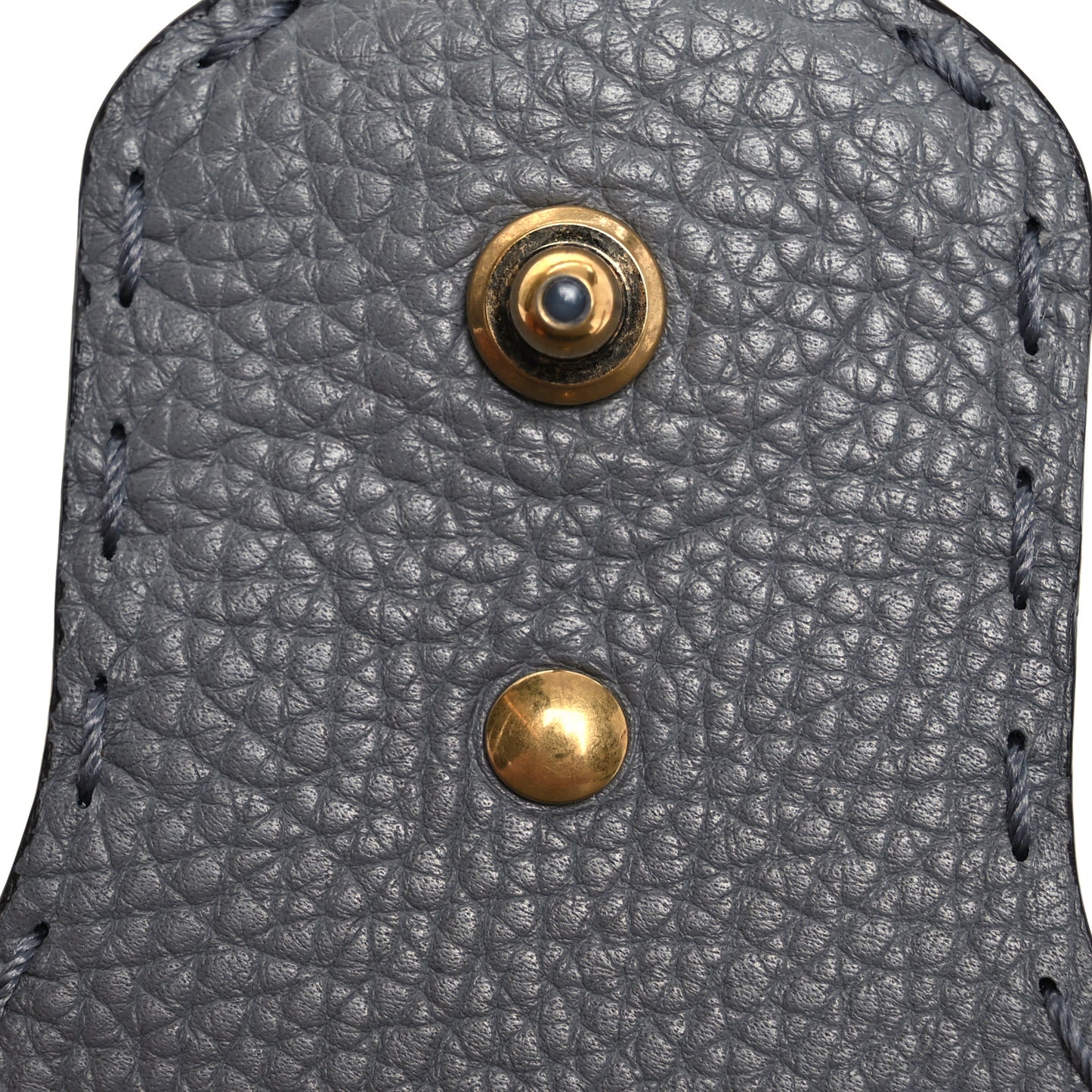 Cellarius Calfskin Mini GG Marmont Top Handle Bag Deep Grey