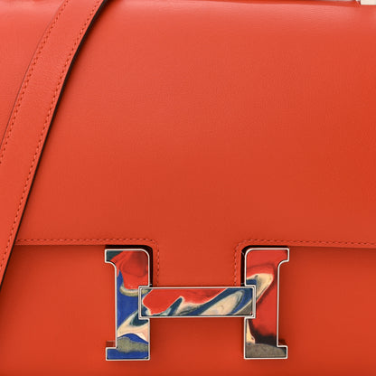 Hermes Swift Marble Constance 24 Capucine 8 of 10