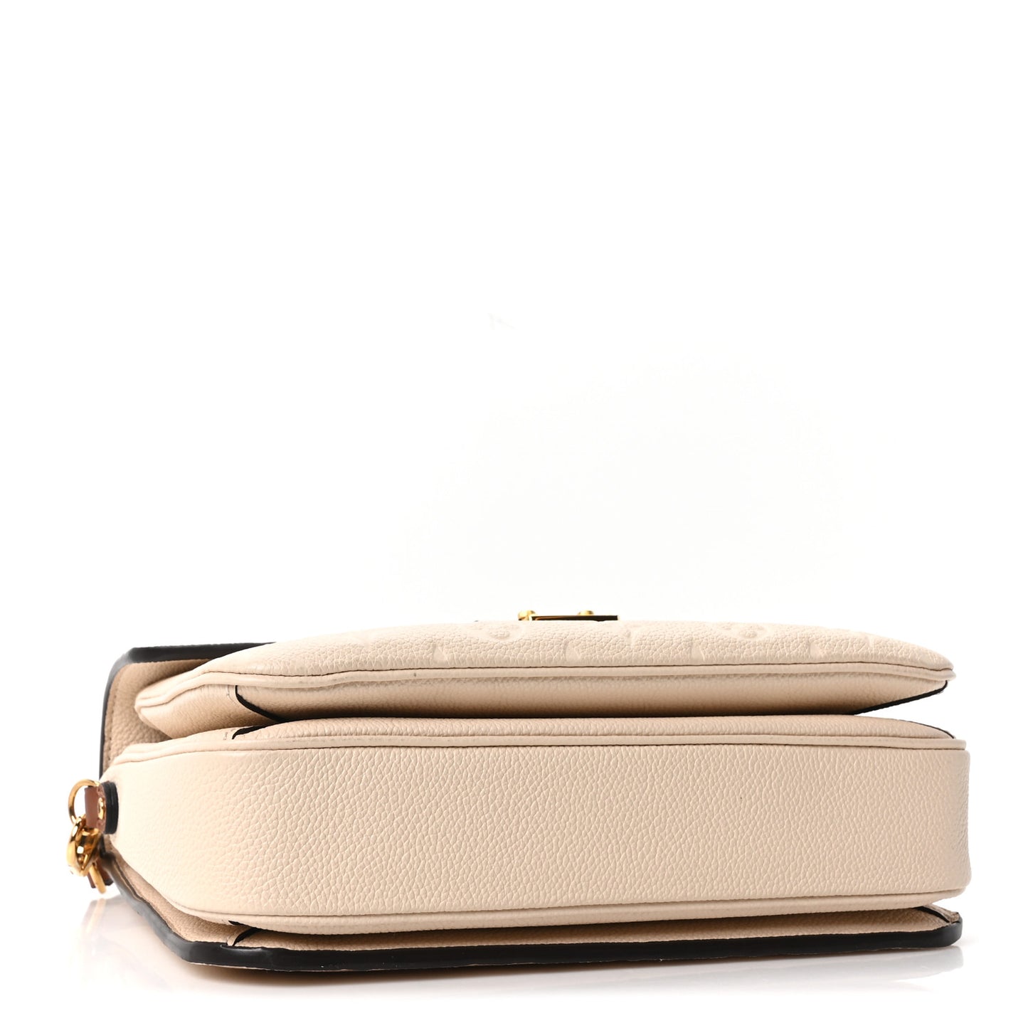 Empreinte Braided Pochette Metis Creme Beige Caramel